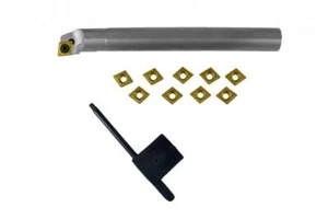 5/8"Øx5.9"OAL Boring Bar A10K SCLCR3 Coolant Thru with 10 CCMT 321 M3 InsertG200 - Picture 1 of 1