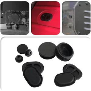 Floor Drain Chassis Frame Hole Tailgate Plugs Kit For 2018-2025 Jeep Wrangler JL - Bild 1 von 7