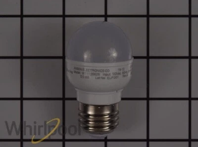New Genuine OEM Whirlpool Refrigerator Light Bulb Lamp 4396822 - Image 1 of 2