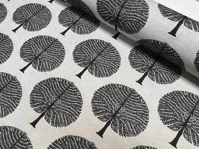 Morera Árbol 100% Algodón Tela Natural Decoración del Hogar Cortinas Material 55" Ancho Foto 1 de 2