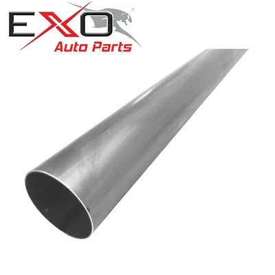 2 1/2" 2.5" Inch (63.5mm) OD Mild Steel Exhaust Tube Pipe X 1 Metre - image 1 of 4