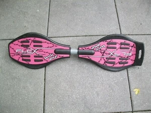 Waveboard Flexboard Flexsurfing flex wave surfing board Barbwire Pink Skateboard - Bild 1 von 5