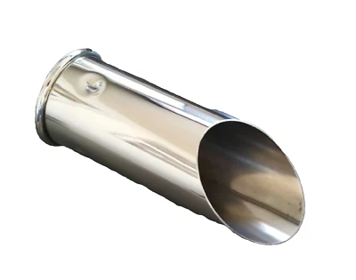 Porsche 911 T E S 65-73 High Polished Stainless Exhaust Muffler Tip-New - Image 1 of 3
