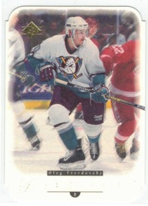 1994-95 SP PREMIER DIE CUT OLEG TVERDOVSKY #5 NICE!