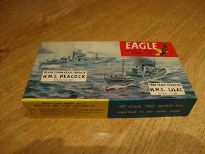 RARE L61 EAGLE Model Kit - Battle of the Atlantic HMS Peacock & HMS Lilac 1/1200 - Bild 1 von 4