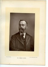 Vintage Cabinet Card W & D Downey Robson Roose English physician Society Doctor