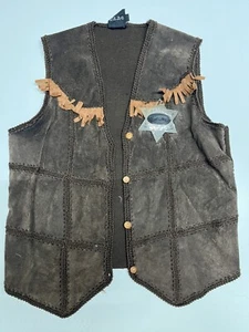 Karnevals Kostüm Cowboy Weste - Bild 1 von 3