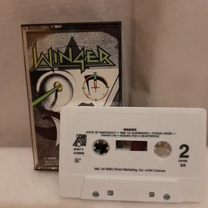Winger Self-Titled Cassette 1988 Atlantic Recording Heavy Metal Vintage READ - Picture 1 of 10