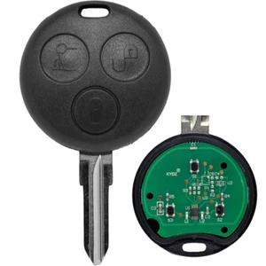 Auto Schlüssel 434 MHz Funk Fernbedienung für Smart 450 FORTWO - Bild 1 von 1