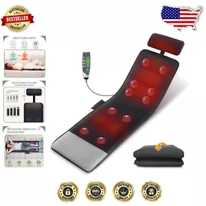 Alfombra de masaje de lujo con motores de calor y vibración - Regalo perfecto para todos - Imagen 1 de 10