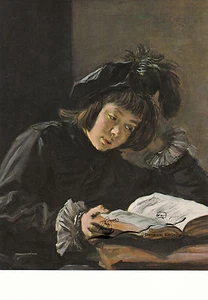 Tarjeta de arte: Franz Hals d.Ä. - Lector niño - Imagen 1 de 1