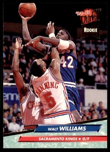 1992-93 FLEER ULTRA WALT WILLIAMS SACRAMENTO KINGS #352
