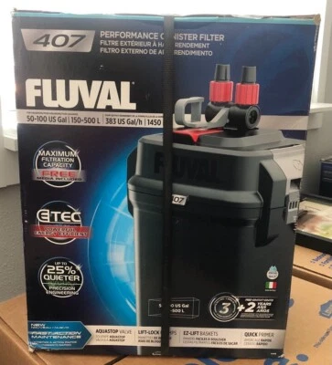 # FLUVAL 407 PERFORMANCE CANISTER FILTER - UP TO 100 US GALLON - Image 1 of 4