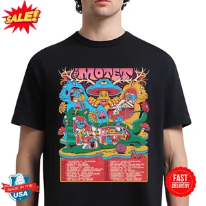 The Motet Summer Tour 2025 North American Cities Dates Unisex T-Shirt - Picture 1 of 4