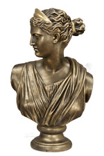 Büste Büsten Skulptur Figur "Helena" griechisch Figur Gott Säule Skulptur Antike