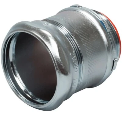 657SI TOPÁZIO 2-1/2 POLEGADAS AÇO RETO CONECTOR DE COMPRESSÃO EMT ISOLADO - Imagem 1 de 3