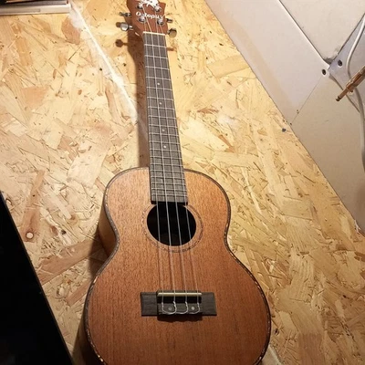 Octopus Mahogany Ukulele. With Black Carry Case. - Image 1 of 4