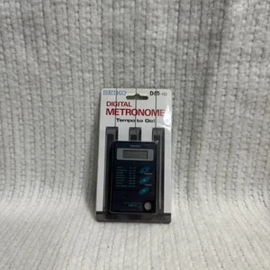 Seiko DM-10 Digital Metronom Black Tempo To Go Compact mit Schutzhülle - Bild 1 von 3