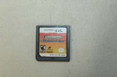 Vintage Nintendo DS Video Game Professor Layton & The Diabolical Box Cartridge  - Image 1 of 4