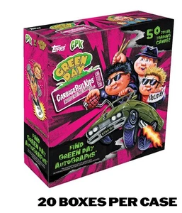 2024 TOPPS GARBAGE PAIL KIDS Green Day Battle of Bands GPK 20-BOX CASE In Hand - Picture 1 of 1