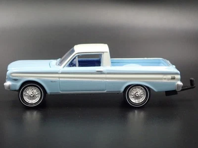1964 64 Ford Falcon Ranchero Pick-Up Camion W Hitch 1:64 Scala Modellino Auto - Immagine 1 di 4