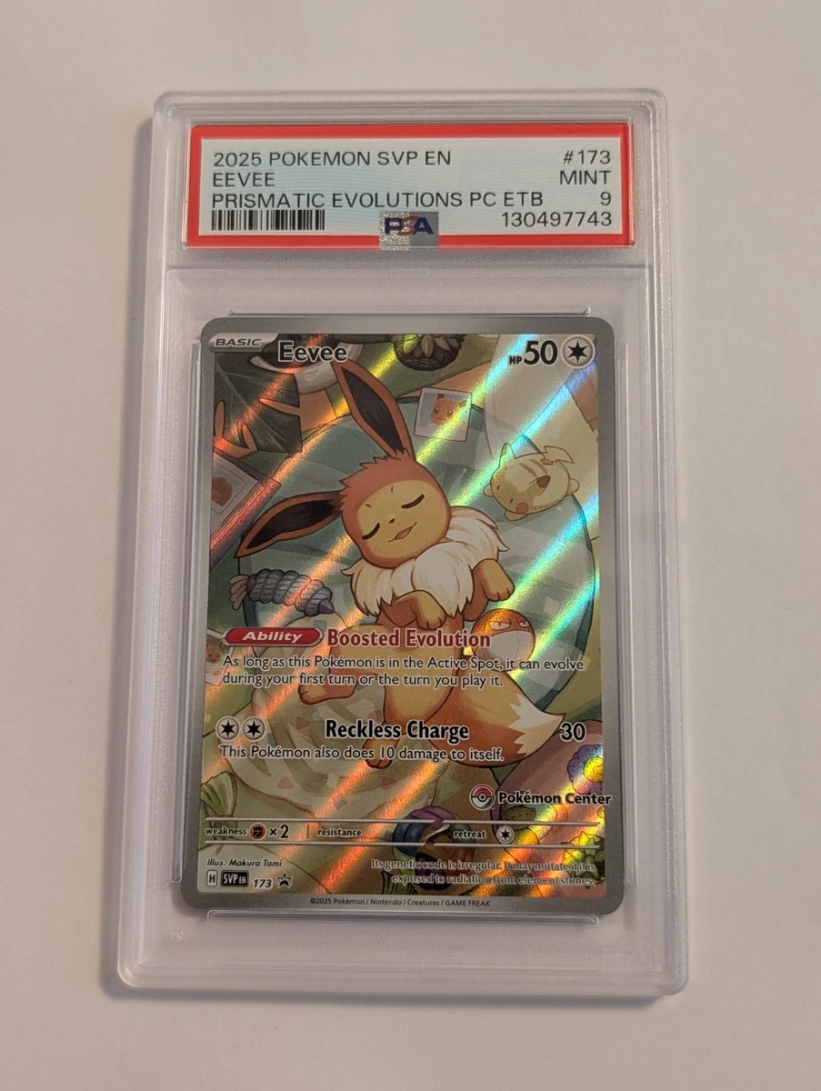 Pokémon TCG Professional Sports Authenticator (PSA) Eevee Grade 9