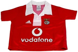 Maglia bambino Adidas maglietta Lisbona taglia 98 calcio rosso bianco nuova - Foto 1 di 1