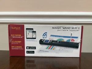 VuPoint Solutions Magic Wand Wi Fi II Portable Scanner 1.5" LCD - 1200 DPI max - Picture 1 of 2