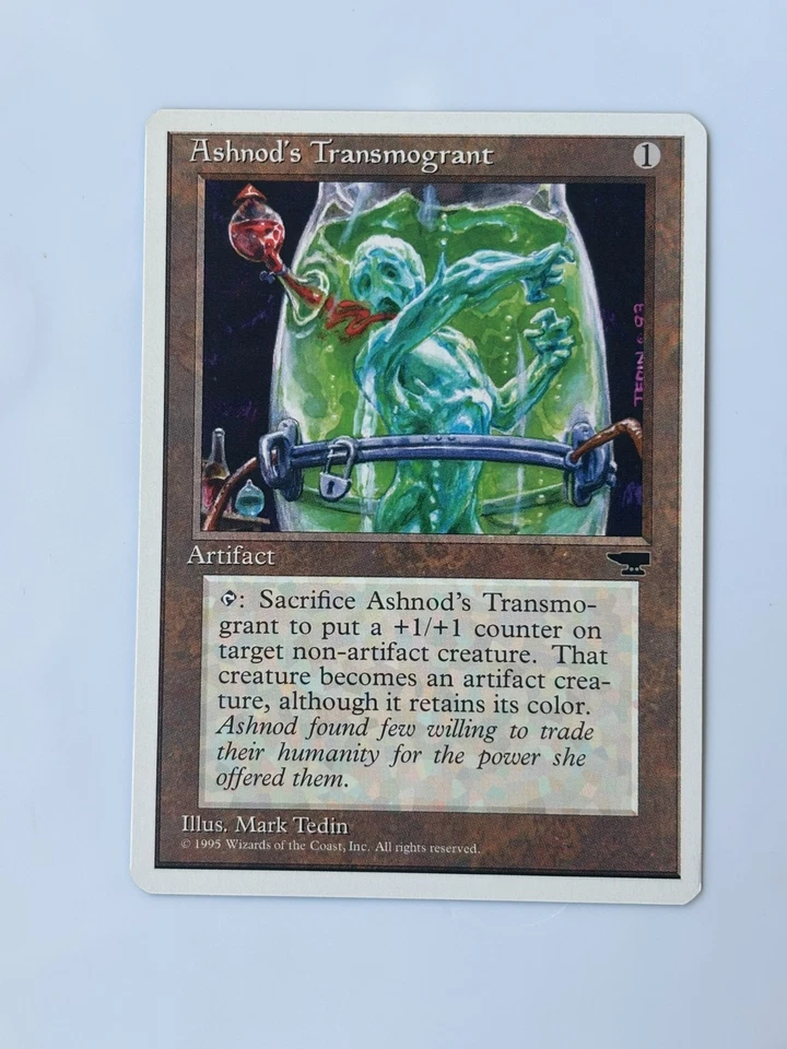 Ashnod's Transmogrant Chronicles Magic the Gathering Card - Image 1 of 1
