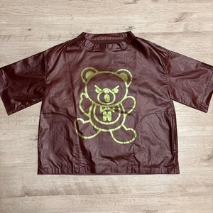 Hysteric Glamor HYS Bear Pullover Blouse Brown Free Size Used - Picture 1 of 7