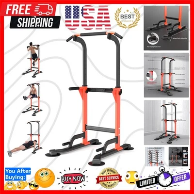 Estación de inmersión - Gimnasio en casa Entrenamiento de fuerza Pull-Ups Dip-Ups 330 libras Foto 1 de 4