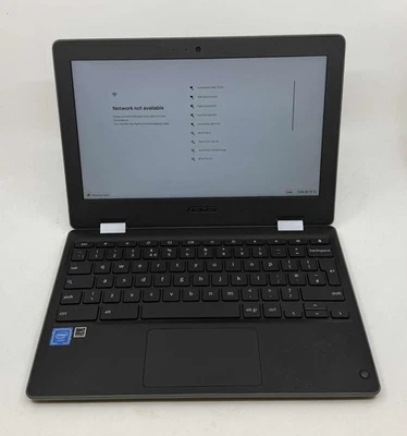 ASUS Chromebook C234M Dark Grey, 32GB Flip Laptop - Image 1 of 4