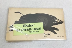 Pack Vintage Air Rifle Running Boar Paper Targets Daisy Part 39305 - Picture 1 of 6
