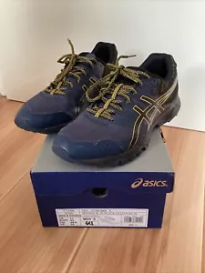 ‼️ASICS T724N Sneaker Gel Sonoma 3 Turnschuh blau schwarz gelb Schuhe 45 11✅TOP✅ - Bild 1 von 7