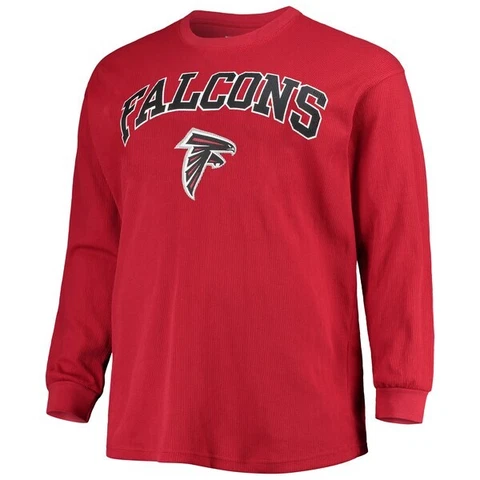 Atlanta Falcons Thermal Long Sleeve Shirt Pick Size Cover