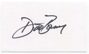 Dick Baney Signed 3x5 Index Card Autographed Signature Seattle Pilots MLB - Picture 1 of 2