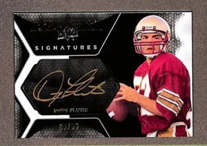 2012 Upper Deck Exquisite Black Signatures #UDB-DF Doug Flutie On Card Auto #/65 - Picture 1 of 3