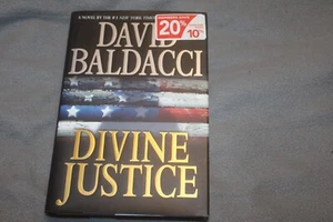 Book:Divine Justice by David Baldacci-Hardback-First Edition-NEW - Picture 1 of 1