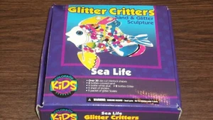 NIB Glitter Critters Sand & Glitter Sculpture Sea Life by Colorbok Kids - Picture 1 of 5