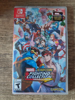 Marvel vs Capcom Fighting Collection Arcade Classics Switch Físico + Cómic NUEVO - Imagen 1 de 2