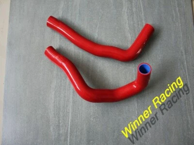 SILICONE RADIATOR HOSE for TOYOTA SUPRA JZA80 2JZ-GTE VVTI 1997-2002 RED - Image 1 of 4
