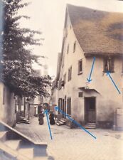orig. Foto um 1914 - Klingenberg a. Main tolle Straßenansicht Damen parlieren