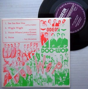 ODEON DOOWOP reissue 45 ep Little TERRY Accents TIMETONES Triumphs ITALY e7527 - Picture 1 of 2