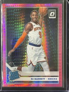 2019-20 Donruss Optik #178 RJ Barrett hyperpink RC New York Knicks - Bild 1 von 2