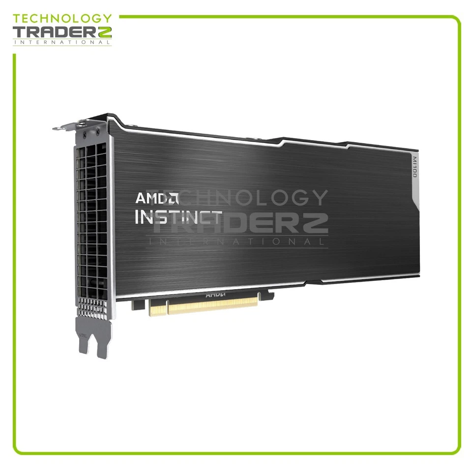 AMD Radeon Instinct MI100 32GB HBM2 PCIe 4.0 x16 Graphics Card - Image 1 of 1