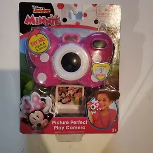 Disney Junior Minnie Picture Perfect Play Camera With 3 Photos Lights & Sounds - Picture 1 of 8