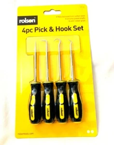 4 Stück Pick und Haken Set - Mini Short Hook Pick Set Pro Qualität Rolson - Bild 1 von 2
