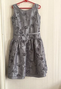 lAmerican Girl Silver Sleeveless A-line Dress - Picture 1 of 5