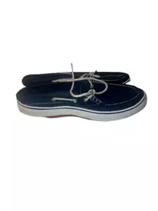 Sperry Women's Size 9M Top Sider Slip-On Light Blue Leather Boat Shoes - Bild 1 von 7