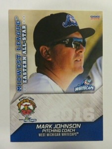 2016 Choice, MWL A/S, West Michigan Whitecaps. Pitching Coach - MARK JOHNSON